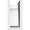 Ekena Millwork Standard Yorktown Architectural Grade PVC Rafter Tail, 3"W X 6"H X 12"L RFTP03X06X12YOR - alternate 3